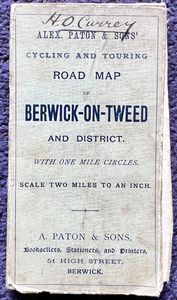 Early C20th Cyclists And Touring ROAD MAP Of BERWICK ON TWEED And Dist   IMG 9379 6745f381 Ab79 4d07 B0a3 7018dcada6e7 Grande 