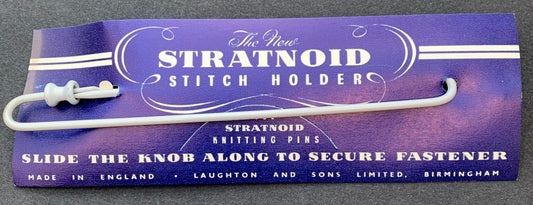 Unused 1950s The New STRATNOID STITCH HOLDER Made in England