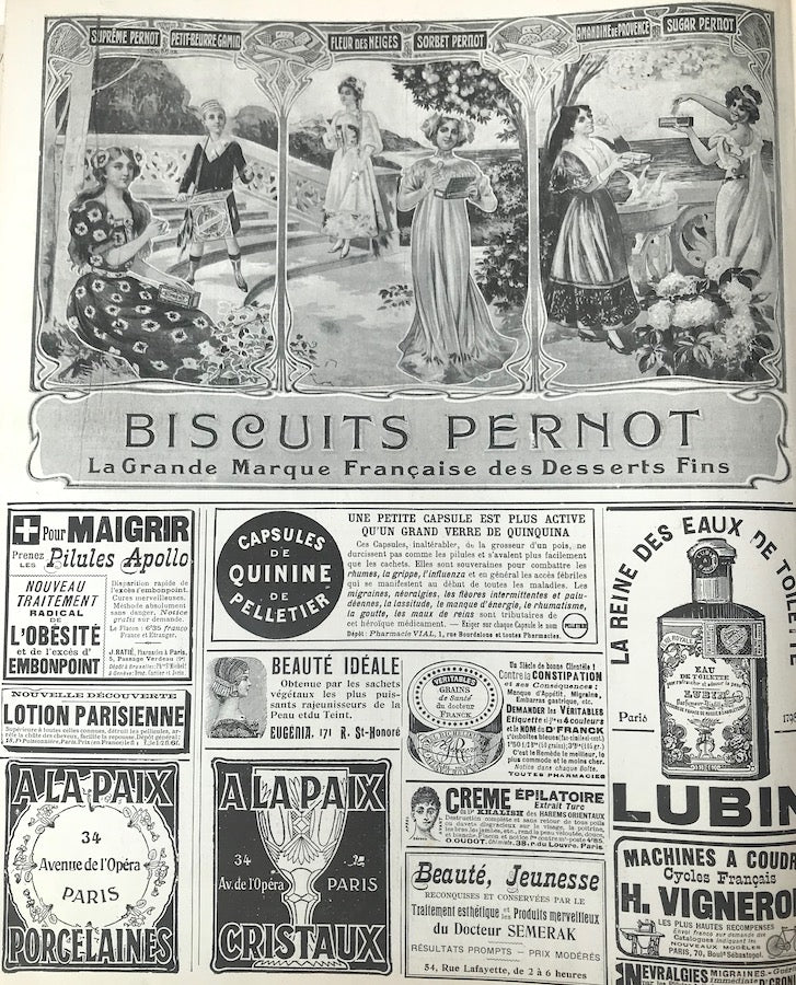 Fancy Dress, Carnival and School for Female Artists in 15th February 1903 French Magazine FEMINA