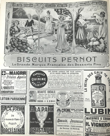 Fancy Dress, Carnival and School for Female Artists in 15th February 1903 French Magazine FEMINA