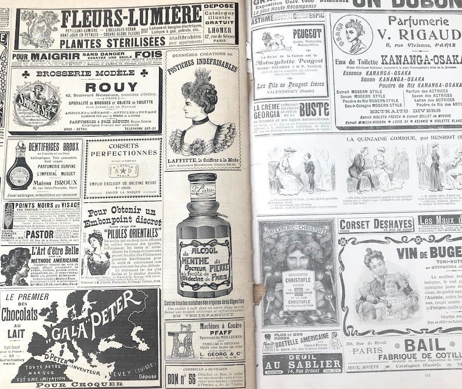 Womens Fencing and an Orphanage 15th in May 1903 French Magazine FEMINA