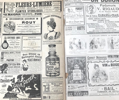 Womens Fencing and an Orphanage 15th in May 1903 French Magazine FEMINA