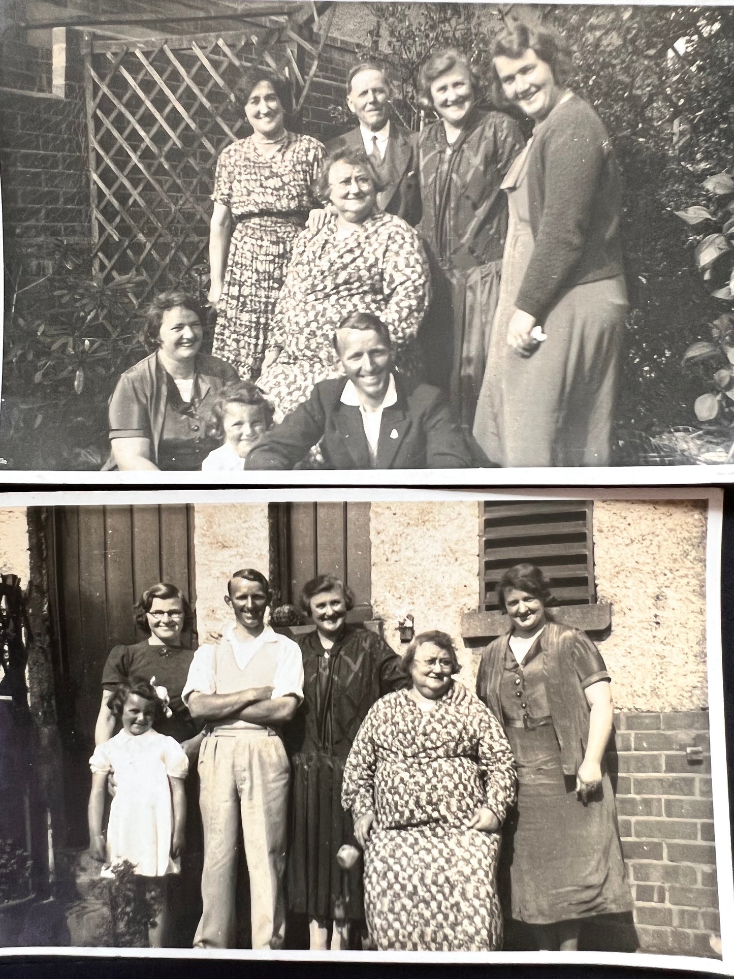 10 Family Photos from the  1930s and 40s (B16)