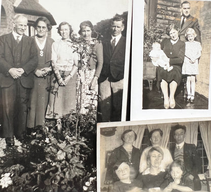 10 Family Photos from the  1930s and 40s (B16)